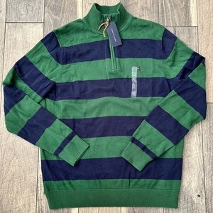 New Tommy Hilfiger Quarter Zip Sweater-Men’s XL